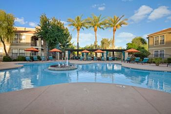 Resort Inspired Pool with Sundeck at Andante Apartments, Phoenix, 85048